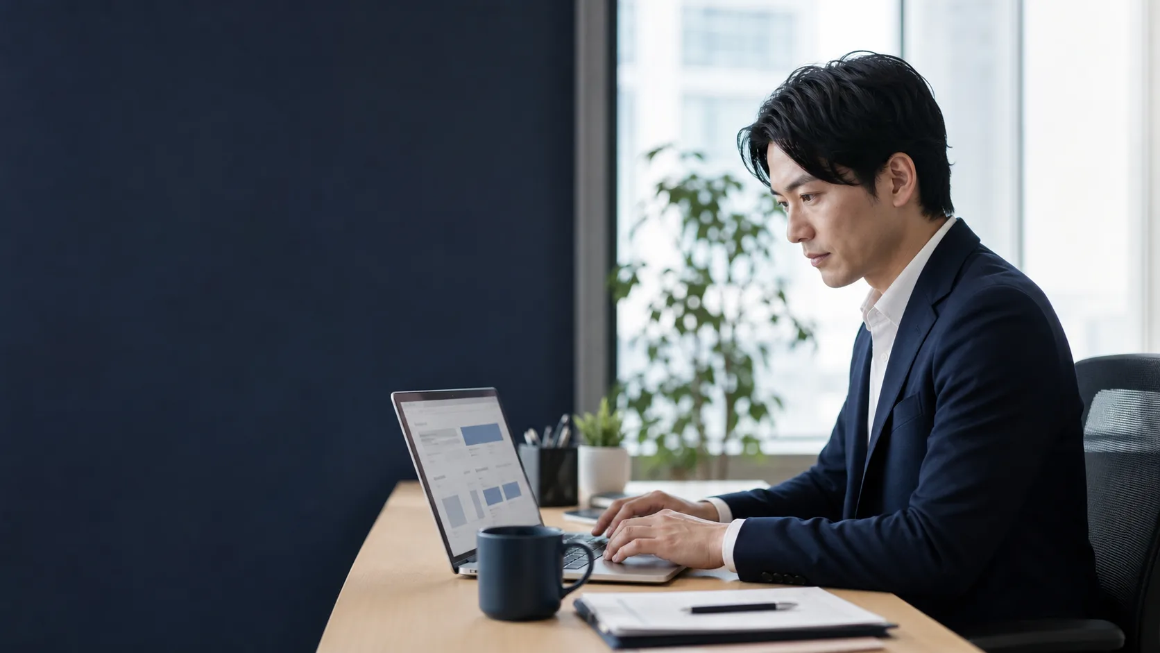 営業の調査と人による確認を示すイメージ